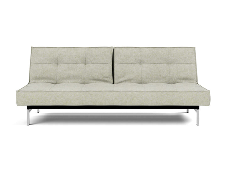 Canapea extensibila Splitback Chrome 115x210cm, tesatura la alegere #material_280-avella-sand