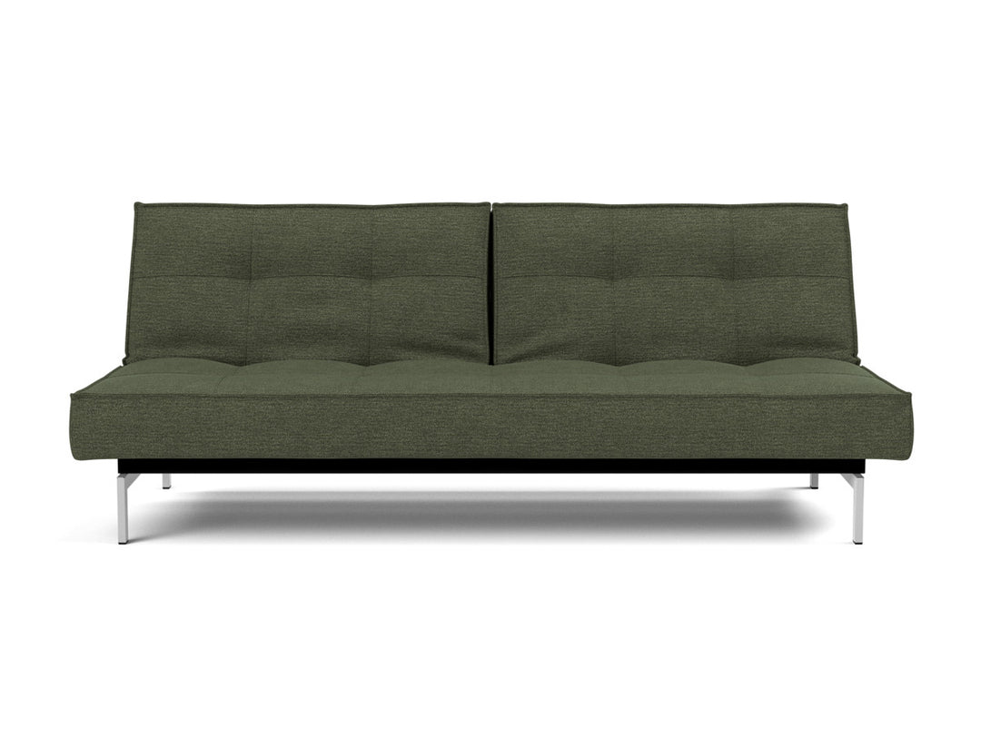 Canapea extensibila Splitback Chrome 115x210cm, tesatura la alegere #material_353-taura-forest