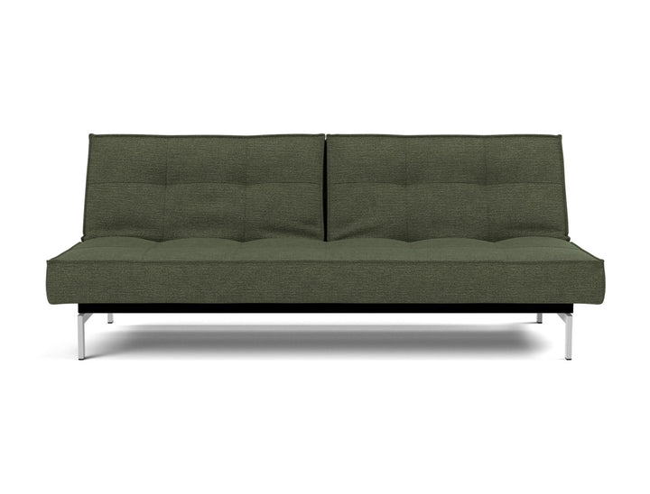 Canapea extensibila Splitback Chrome 115x210cm, tesatura la alegere #material_353-taura-forest