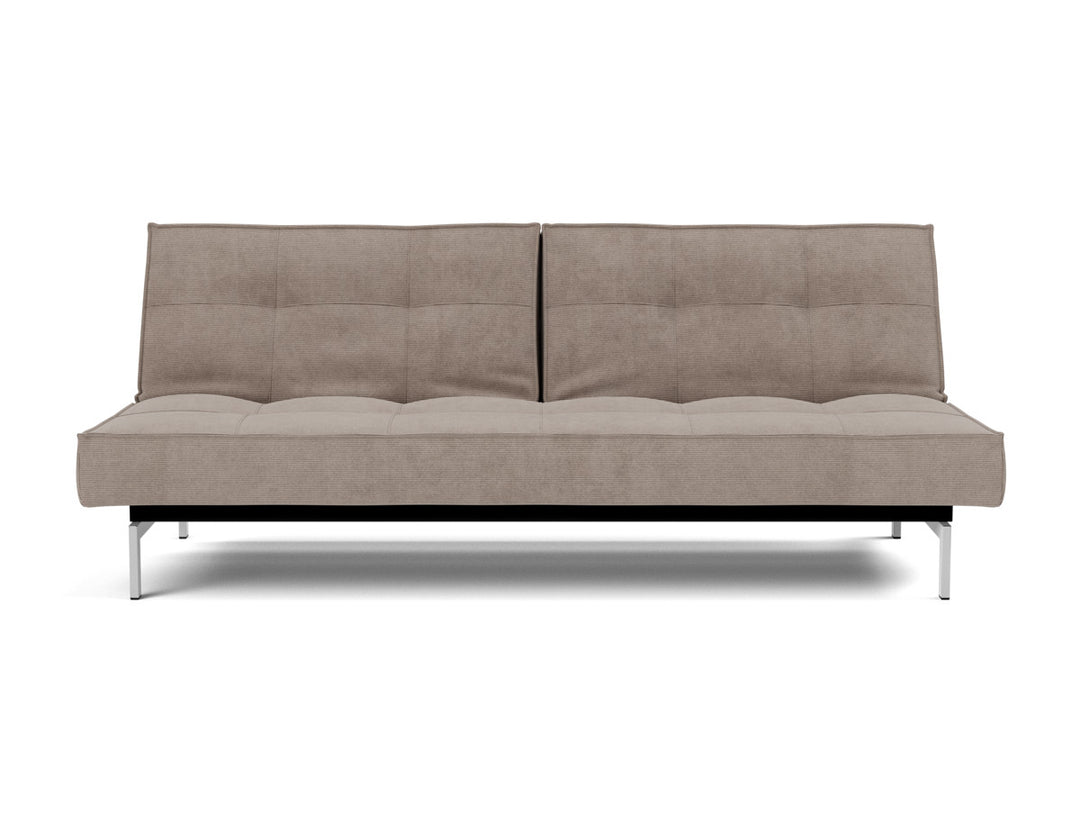 Canapea extensibila Splitback Chrome 115x210cm, tesatura la alegere #material_318-cordufine-beige