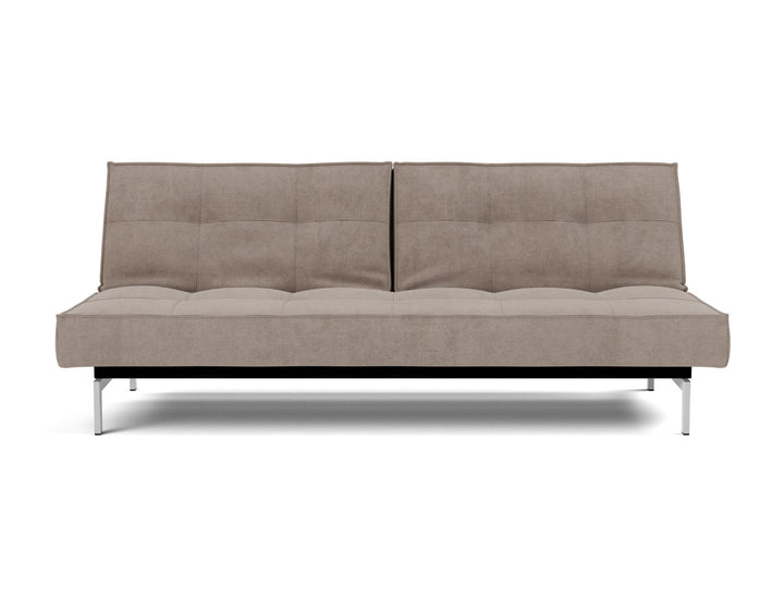 Canapea extensibila Splitback Chrome 115x210cm, tesatura la alegere #material_318-cordufine-beige