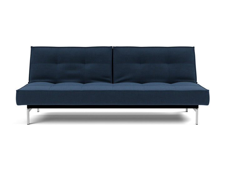 Canapea extensibila Splitback Chrome 115x210cm, tesatura la alegere #material_414-esina-indigo-blue