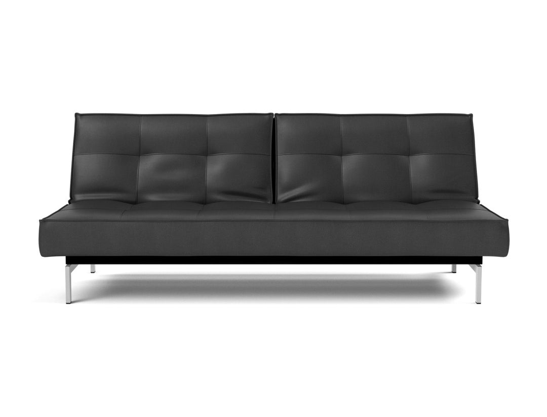 Canapea extensibila Splitback Chrome 115x210cm, tesatura la alegere #material_550-faunal-black