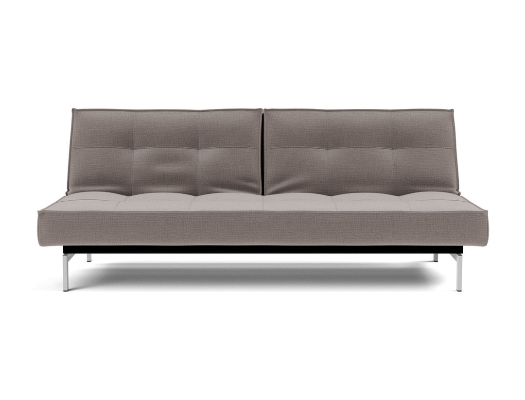 Canapea extensibila Splitback Chrome 115x210cm, tesatura la alegere #material_418-esina-truffle