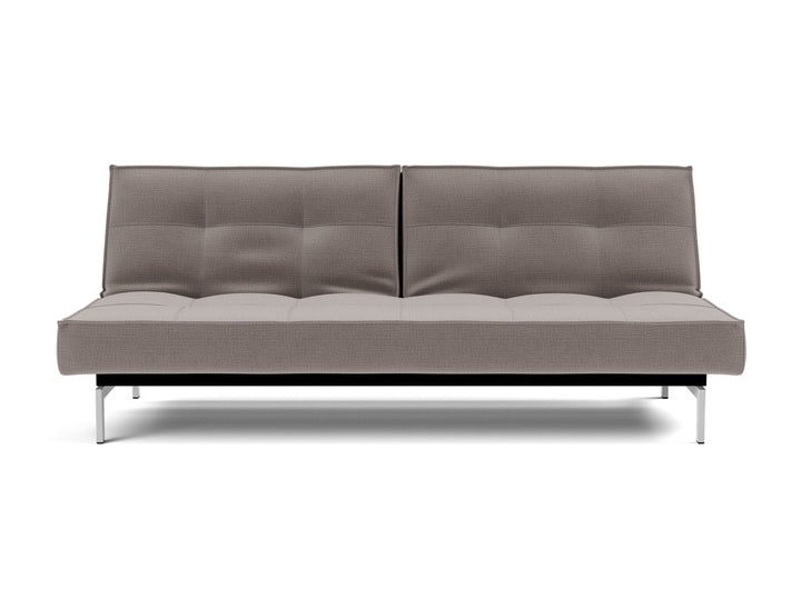 Canapea extensibila Splitback Chrome 115x210cm, tesatura la alegere #material_418-esina-truffle
