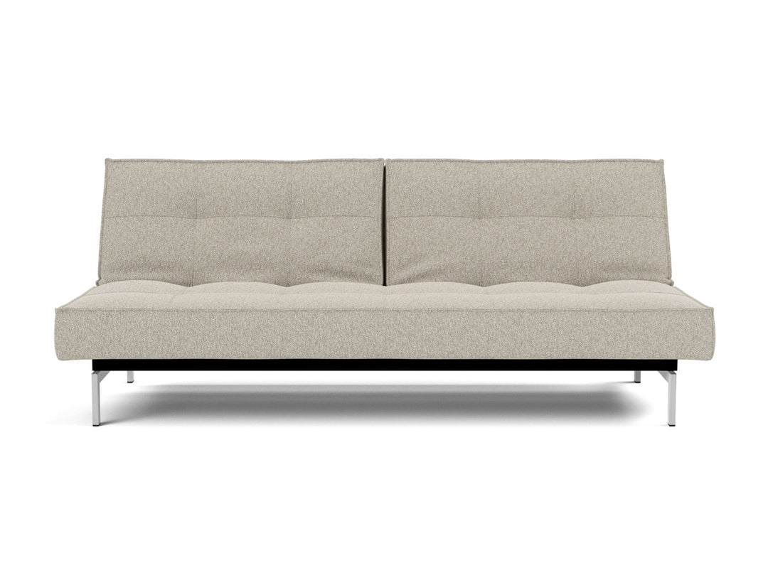 Canapea extensibila Splitback Chrome 115x210cm, tesatura la alegere #material_539-boucl-beige