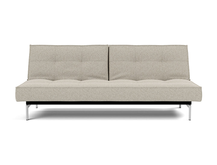 Canapea extensibila Splitback Chrome 115x210cm, tesatura la alegere #material_539-boucl-beige
