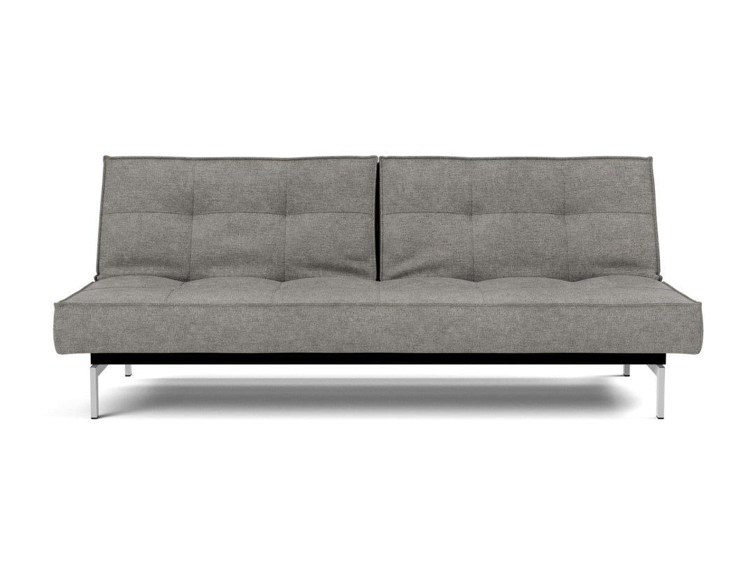 Canapea extensibila Splitback Chrome 115x210cm, tesatura la alegere #material_282-avella-warm-grey