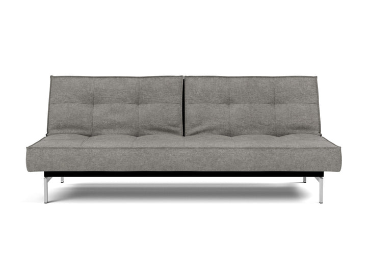 Canapea extensibila Splitback Chrome 115x210cm, tesatura la alegere #material_282-avella-warm-grey