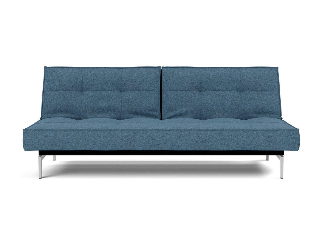 Canapea extensibila Splitback Chrome 115x210cm, tesatura la alegere #material_302-weda-blue