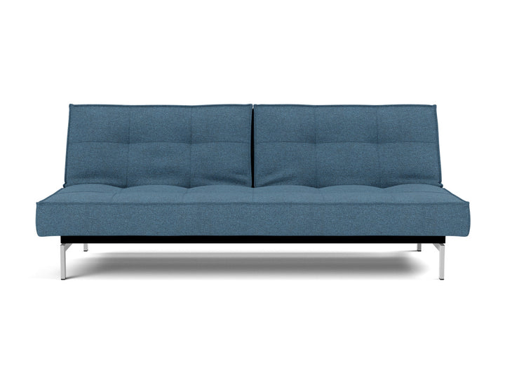 Canapea extensibila Splitback Chrome 115x210cm, tesatura la alegere #material_302-weda-blue
