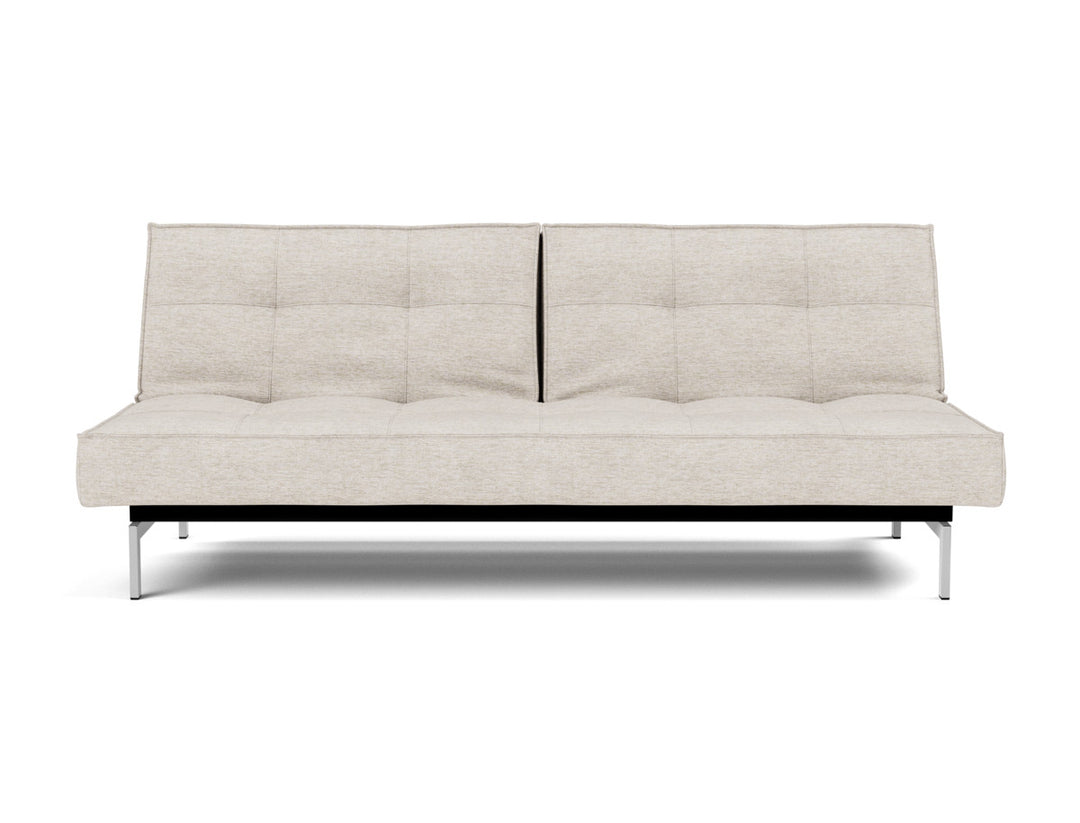 Canapea extensibila Splitback Chrome 115x210cm, tesatura la alegere #material_470-yuveno-natural