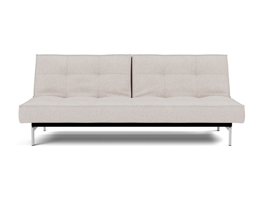 Canapea extensibila Splitback Chrome 115x210cm, tesatura la alegere #material_300-weda-sand
