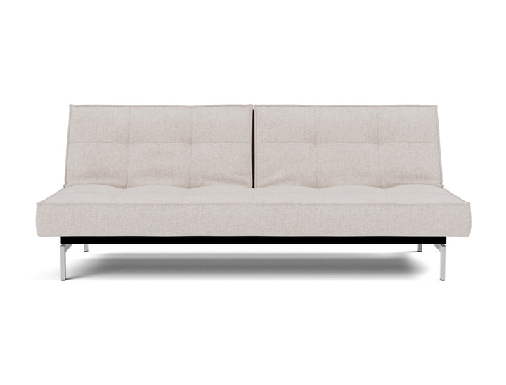 Canapea extensibila Splitback Chrome 115x210cm, tesatura la alegere #material_300-weda-sand