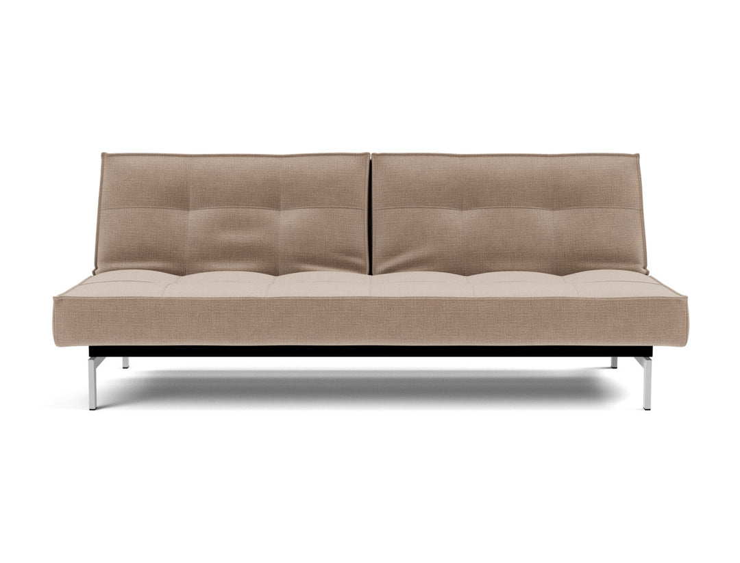 Canapea extensibila Splitback Chrome 115x210cm, tesatura la alegere #material_417-esina-mocha