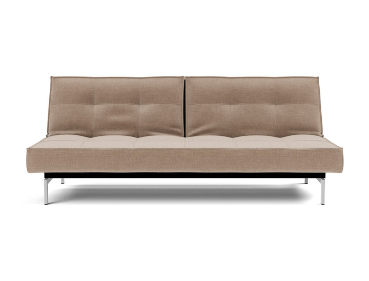 Canapea extensibila Splitback Chrome 115x210cm, tesatura la alegere #material_417-esina-mocha