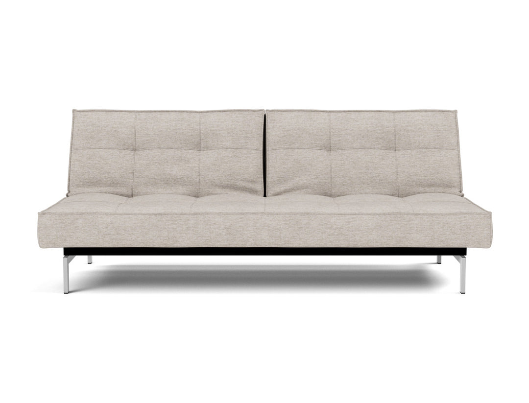 Canapea extensibila Splitback Chrome 115x210cm, tesatura la alegere #material_471-yuveno-sand