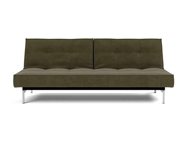 Canapea extensibila Splitback Chrome 115x210cm, tesatura la alegere #material_316-cordufine-pine-green