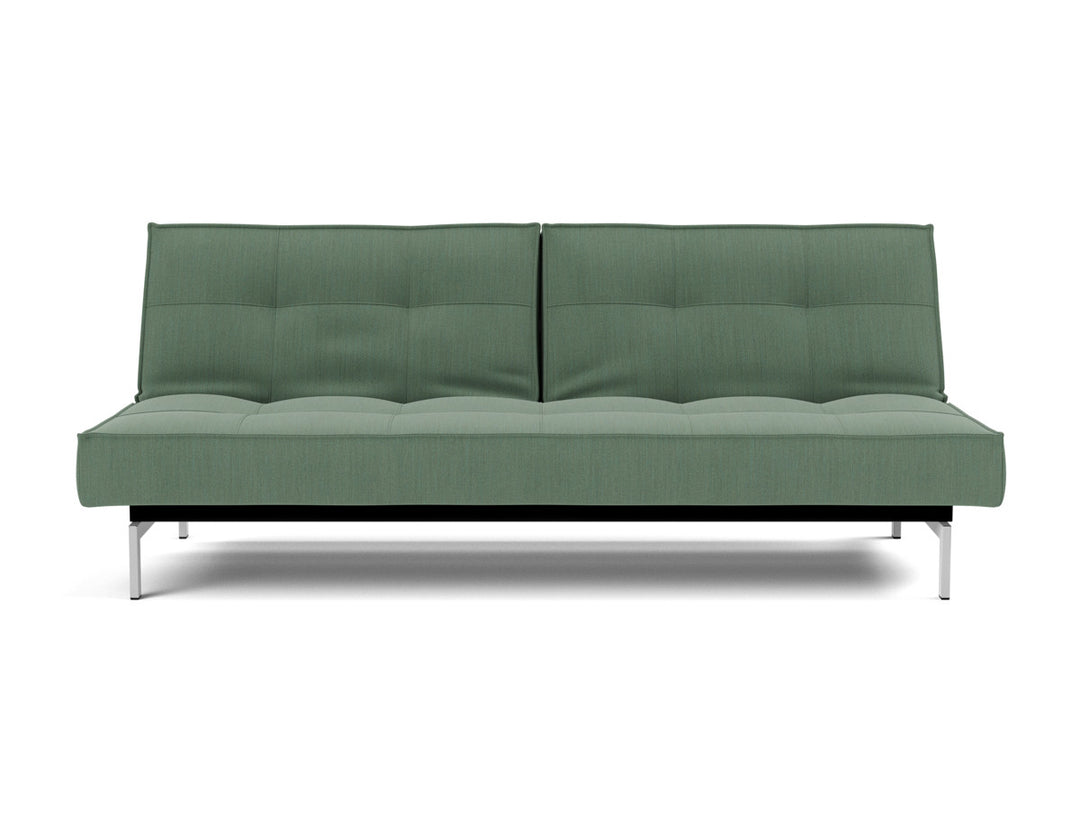 Canapea extensibila Splitback Chrome 115x210cm, tesatura la alegere #material_518-elegance-green