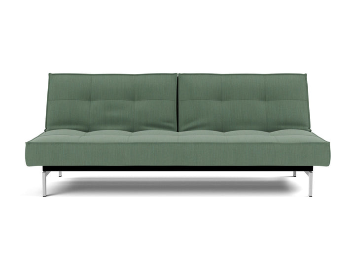 Canapea extensibila Splitback Chrome 115x210cm, tesatura la alegere #material_518-elegance-green