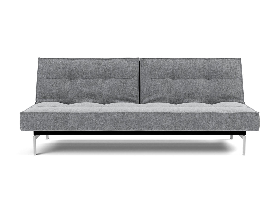 Canapea extensibila Splitback Chrome 115x210cm, tesatura la alegere #material_565-twist-granite
