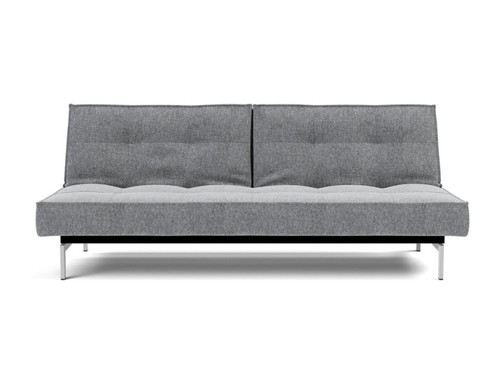 Canapea extensibila Splitback Chrome 115x210cm, tesatura la alegere #material_565-twist-granite