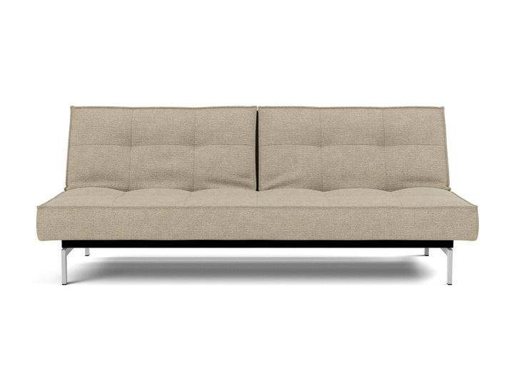Canapea extensibila Splitback Chrome 115x210cm, tesatura la alegere #material_356-taura-sand