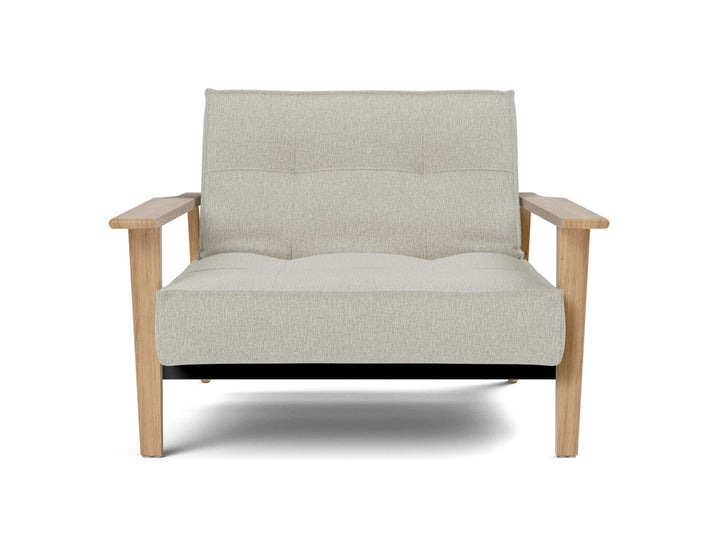 Fotoliu recliner Splitback Frej Oak 115x90cm, tesatura la alegere #material_527-mixed-dance-natural