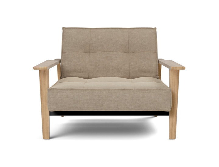 Fotoliu recliner Splitback Frej Oak 115x90cm, tesatura la alegere #material_587-phobos-mocha
