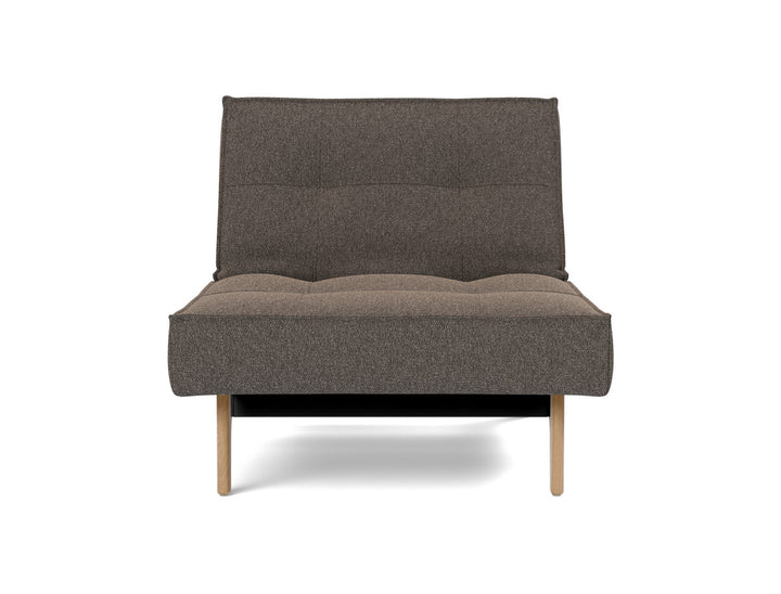 Fotoliu recliner Splitback Eik Oak 115x90cm, tesatura la alegere #material_530-boucl-taupe