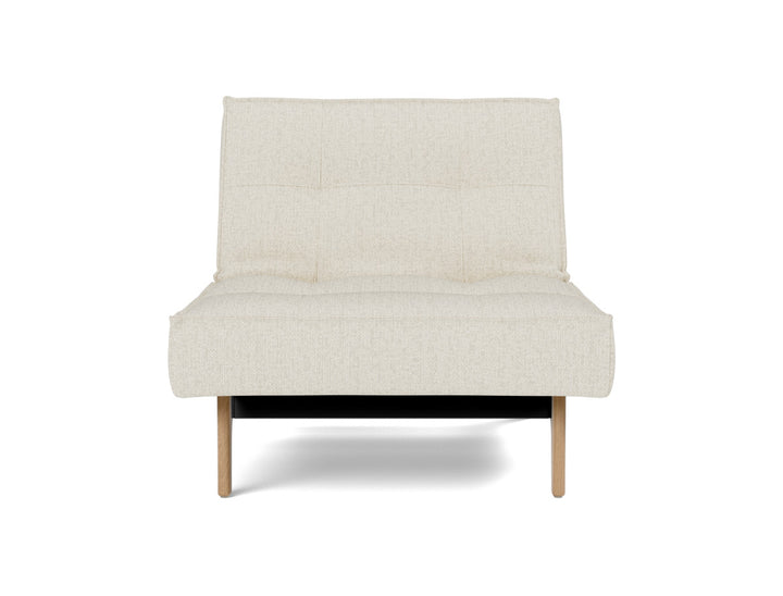 Fotoliu recliner Splitback Eik Oak 115x90cm, tesatura la alegere #material_531-boucl-off-white