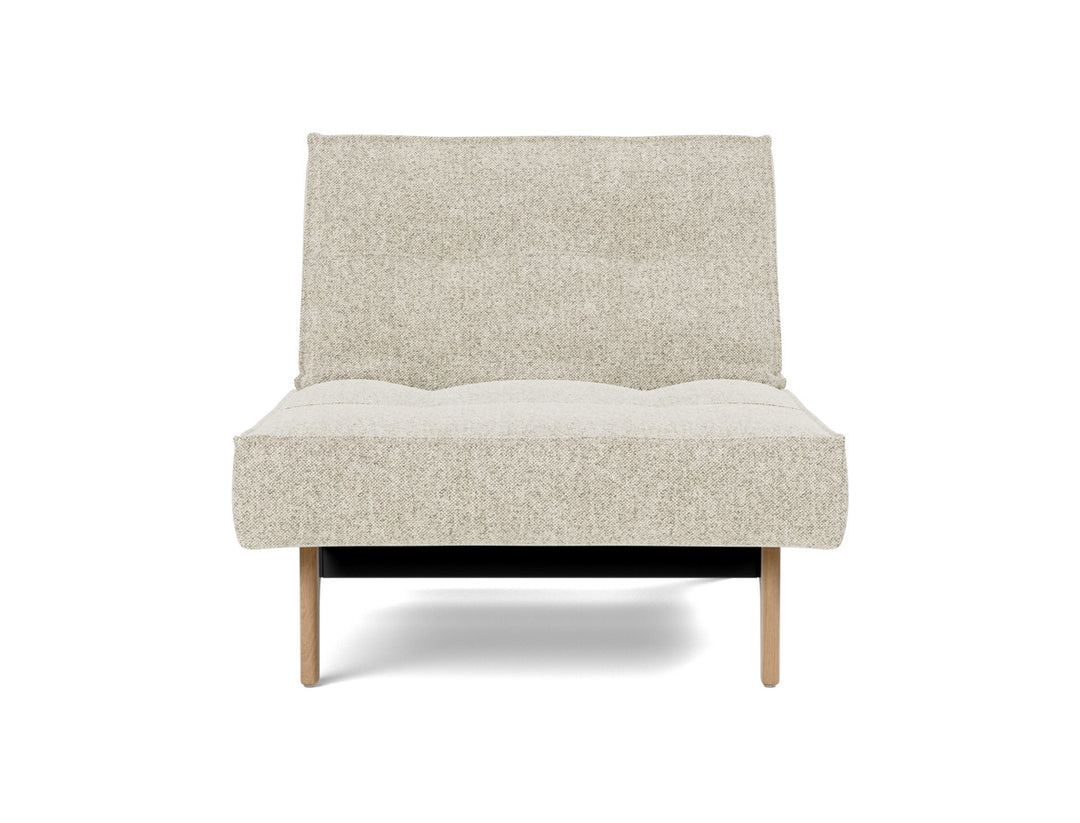 Fotoliu recliner Splitback Eik Oak 115x90cm, tesatura la alegere #material_357-taura-off-white
