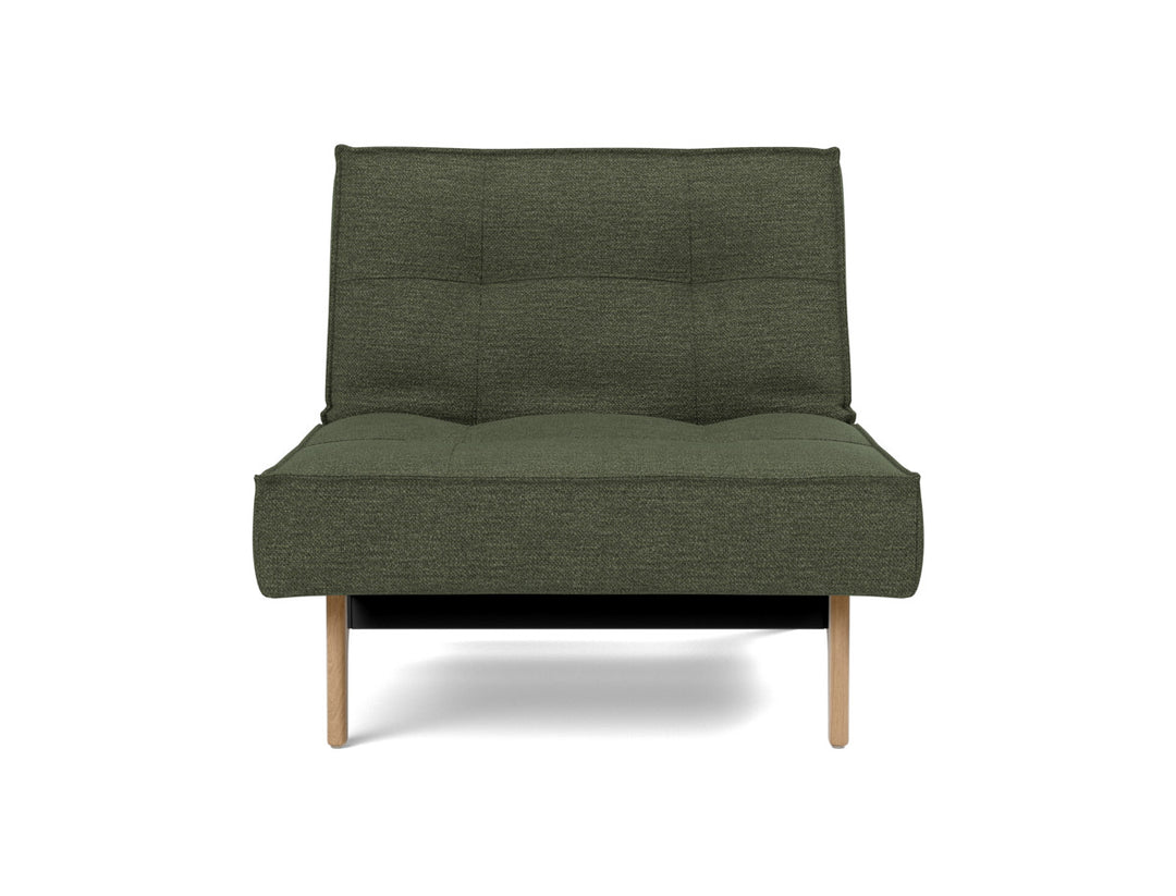 Fotoliu recliner Splitback Eik Oak 115x90cm, tesatura la alegere #material_353-taura-forest