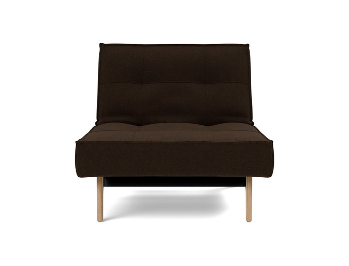 Fotoliu recliner Splitback Eik Oak 115x90cm, tesatura la alegere #material_358-taura-chocco