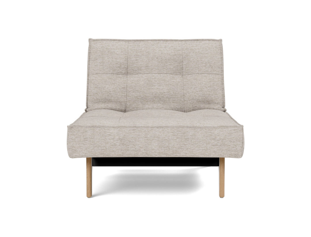Fotoliu recliner Splitback Eik Oak 115x90cm, tesatura la alegere #material_471-yuveno-sand