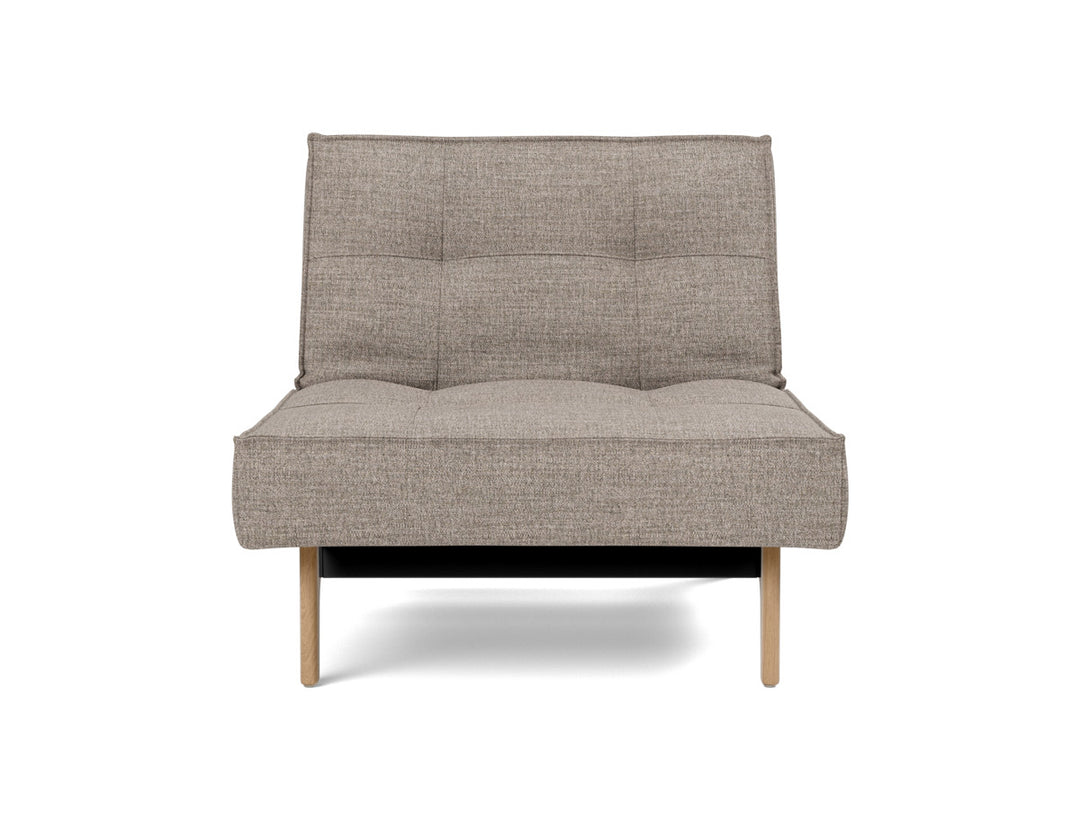 Fotoliu recliner Splitback Eik Oak 115x90cm, tesatura la alegere #material_472-yuveno-warm-grey