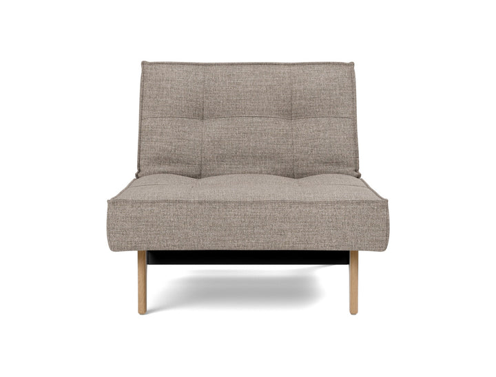 Fotoliu recliner Splitback Eik Oak 115x90cm, tesatura la alegere #material_472-yuveno-warm-grey