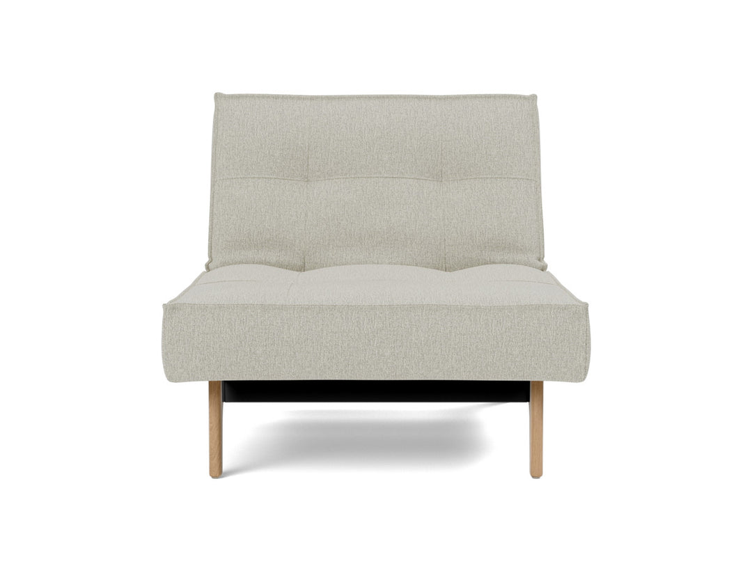 Fotoliu recliner Splitback Eik Oak 115x90cm, tesatura la alegere #material_527-mixed-dance-natural