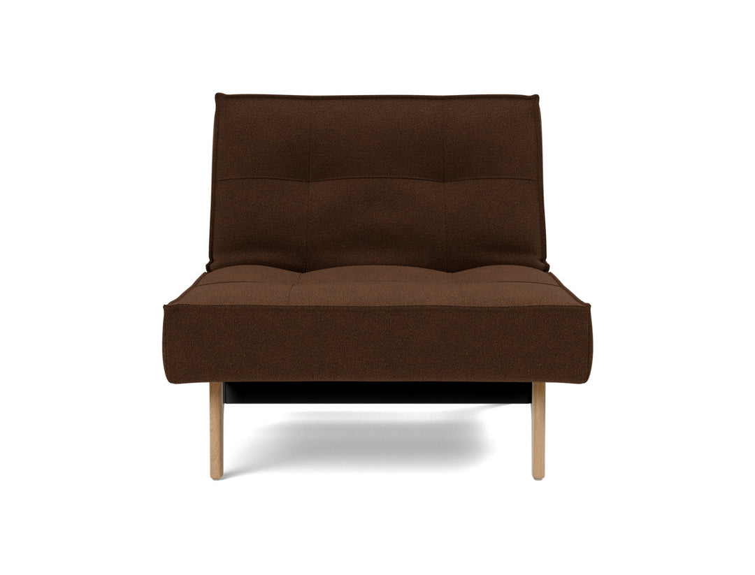 Fotoliu recliner Splitback Eik Oak 115x90cm, tesatura la alegere #material_359-taura-cappuccino