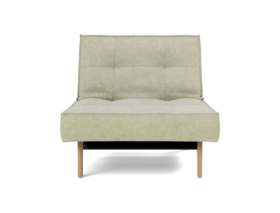 Fotoliu recliner Splitback Eik Oak 115x90cm, tesatura la alegere #material_280-avella-sand