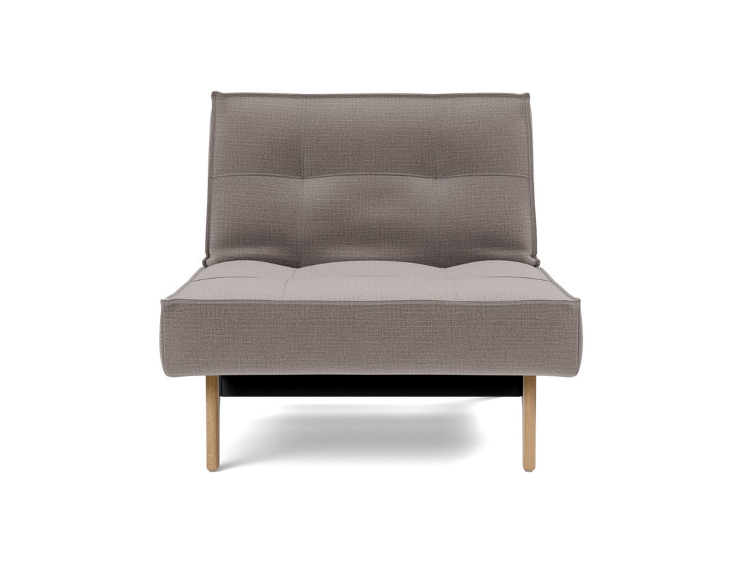Fotoliu recliner Splitback Eik Oak 115x90cm, tesatura la alegere #material_418-esina-truffle