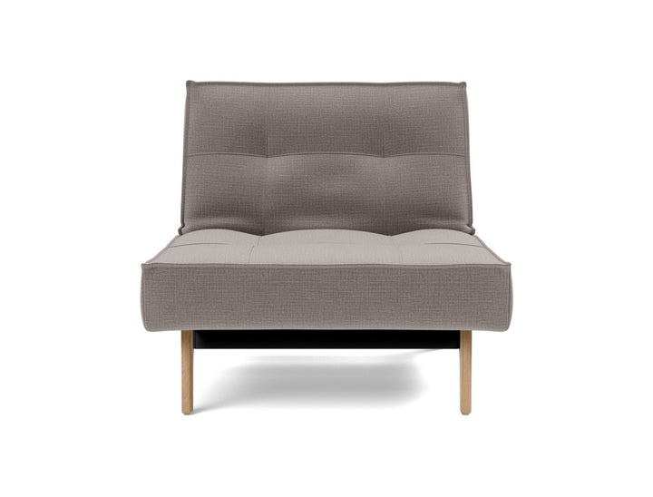 Fotoliu recliner Splitback Eik Oak 115x90cm, tesatura la alegere #material_418-esina-truffle