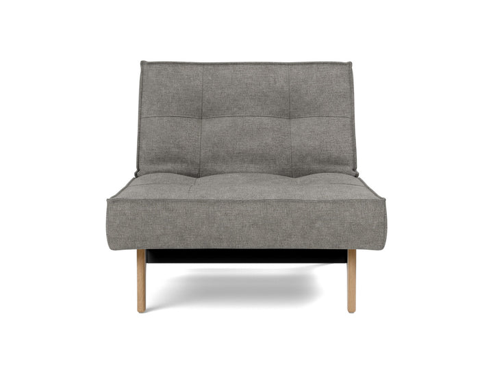 Fotoliu recliner Splitback Eik Oak 115x90cm, tesatura la alegere #material_282-avella-warm-grey