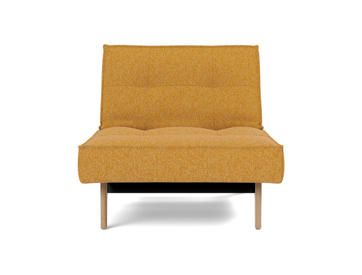 Fotoliu recliner Splitback Eik Oak 115x90cm, tesatura la alegere #material_536-boucl-ochre
