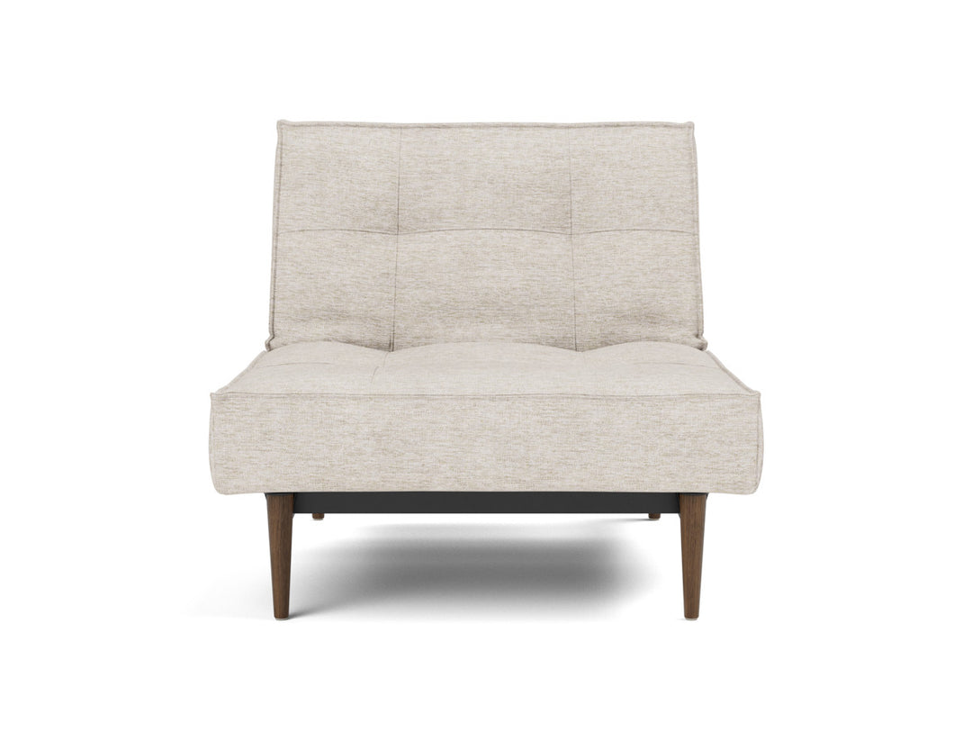 Fotoliu recliner Splitback Styletto Dark Wood 115x90cm, tesatura la alegere #material_470-yuveno-natural