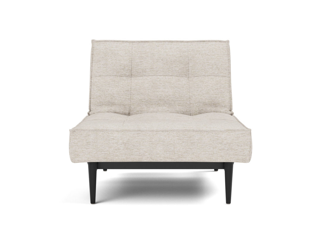 Fotoliu recliner Splitback Styletto Black Wood 115x90cm, tesatura la alegere #material_470-yuveno-natural