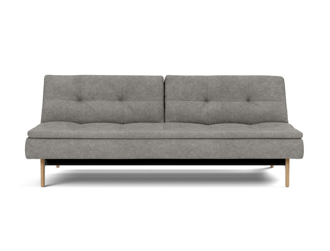 Canapea extensibila Dublexo Eik Oak 115x210cm, tesatura la alegere #material_282-avella-warm-grey