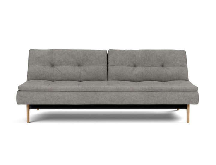 Canapea extensibila Dublexo Eik Oak 115x210cm, tesatura la alegere #material_282-avella-warm-grey
