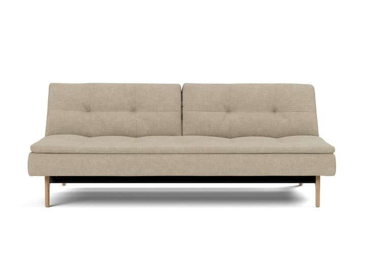 Canapea extensibila Dublexo Eik Oak 115x210cm, tesatura la alegere #material_356-taura-sand