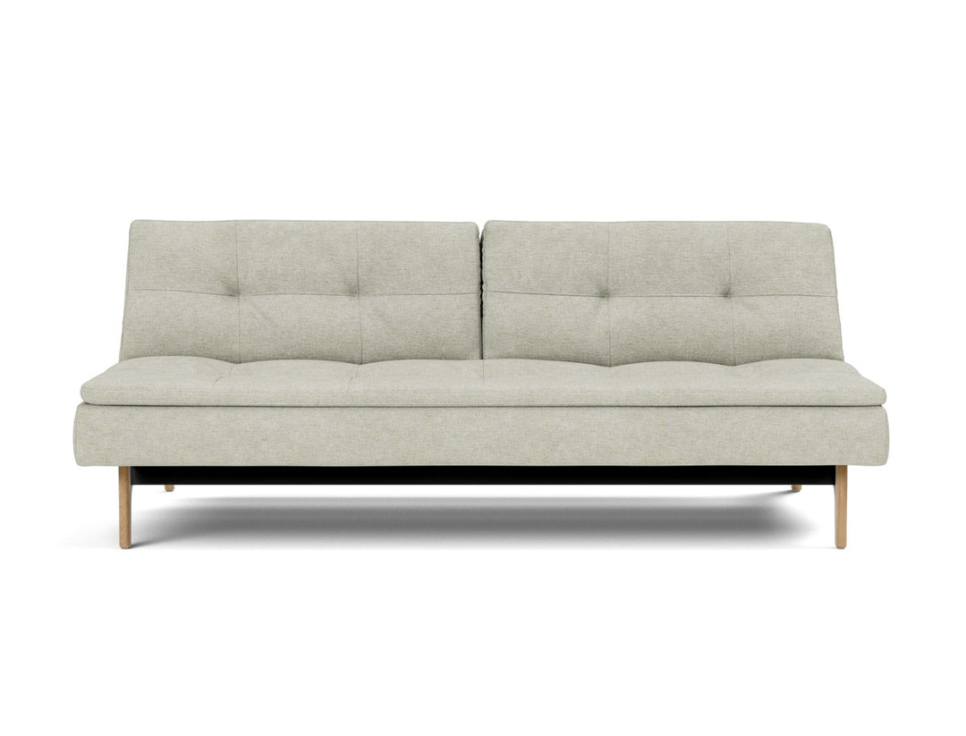 Canapea extensibila Dublexo Eik Oak 115x210cm, tesatura la alegere #material_280-avella-sand
